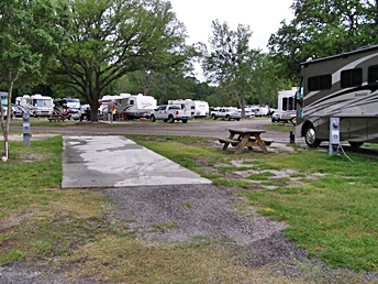 RV campground in Myrtle Beach